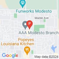 View Map of 3621 Forest Glenn Drive,Modesto,CA,95355